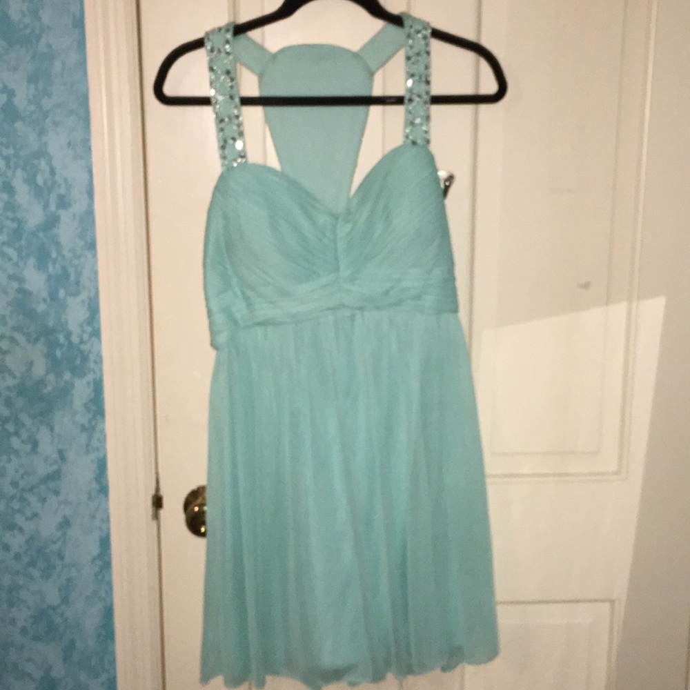 Light teal Homecoming/Prom dress
